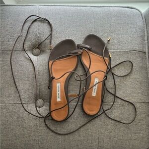 Emme Parsons Susan sandal in espresso nappa